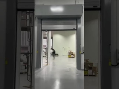 Γραμμική πόρτα πίνακα μοτίβο κράμα αλουμινίου γρήγορη κυλίνδρωση και κλείσιμο πόρτα για JTM-D01