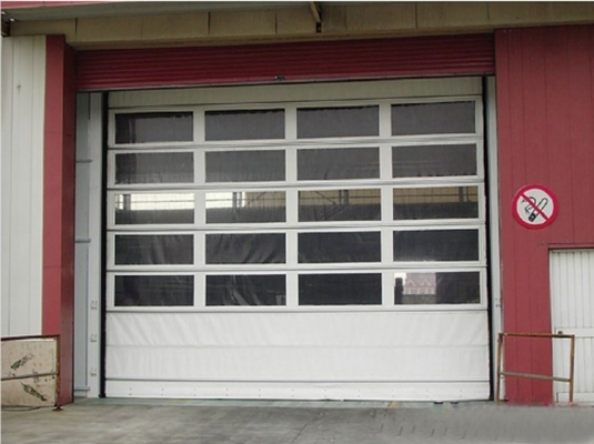 Μεγάλη ταχύτητα Roller Shutter Σπειροειδής ασφάλεια πόρτα γκαράζ με λειτουργία πυρόσβεσης