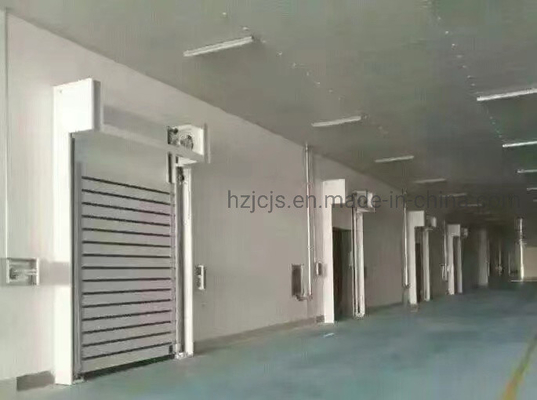 Μέγιστο μέγεθος W8000mm*H8000mm Αλουμινίου κράμα υψηλής ταχύτητας κλειστή πόρτα για την ασφάλεια αποθήκη