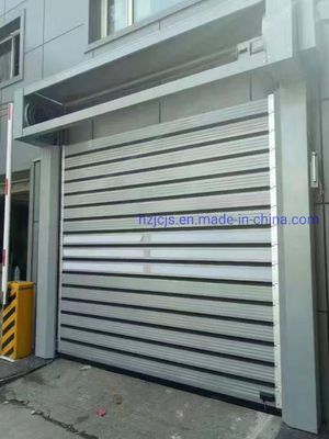 Υψηλής ταχύτητας Τελειωμένο Roll up και Shutter Σπειροειδή αυτόματη πόρτα γκαράζ για βιομηχανική