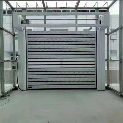 300.000kg Ακαθάριστο βάρος Αλουμινίου Σύνθετο Γρήγορο Στρογγυλό Πύλη Ασφάλειας για Αποθήκη