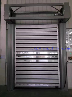 Τελειωμένο κράμα αλουμινίου Fast Roll Up Ενεργητικό Roller Shutter Σπειροειδής Ασφάλεια Πύλη γκαράζ