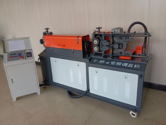 Μηχανή ευθυγράμμισης και κοπής 5-12mm Coil Steel Bar με αυτόματη βαθμίδα αυτόματη