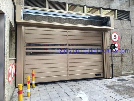 High Speed Automatic Roller Shutter Door with Fire Proofing and Customized Model for Security Garage